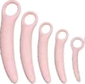 Bækkenbunds dilatorsæt - 5 silikone trænere til kvinder