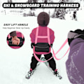 Miniatyrbild 2 av 5: Skid- och snowboardträningsele, småbarnsskidseletränare med avtagbara remmar