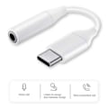 Pikkukuva 2 / 5: USB C - 3,5 mm:n kuulokeliitäntäadapteri Type-C 3.5 Digitaalinen DAC-äänikaapelisovitin Kuuloketarvikkeet Musta
