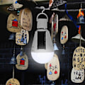 Miniatyrbild 3 av 5: Led Solarlampa, E27 Ip 65, Portabel LED-nödlampa med krok (12w)