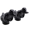 Miniatyrbillede 1 af 5: 2 STK. Angry Rubber Duck Hood Ornament, til lastbiler, Cool Duck Ornament Angry Rubber Duck