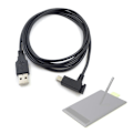 Pikkukuva 2 / 5: USB-datan synkronointi laturi virtajohto Wacom Bamboo PRO PTH 451/651 -tabletille