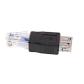 Miniatyrbild 4 av 5: Usb2.0 A Hona Till Rj45 Hane Ethernet Usb Överföring Nätverkskontakt Adapter
