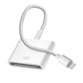 Lightning till 30-stifts Laddningsadapterkabel Vit