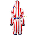 Pikkukuva 4 / 4: Caraele 4kpl Rocky Balboa Boksijan Cosplay-vaatteet Shortsit Elokuva Boksi Takki Huppu Takki Shortsit Hanska Asusteet