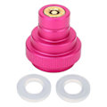 Miniatyrbillede 1 af 5: Soda Vand CO2 Adapter - TR21 4 Han Gevind Konnektor til Terra Pink Soda Vand CO2 Cylinder