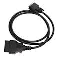 Pikkukuva 4 / 5: Pää-OBD2-kaapeli OBDII-testi- ja diagnostiikkaluukun sovitinkaapelin vaihto Launch CRP123 CRP129:lle