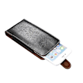 Miniatyrbillede 3 af 5: Split Læder Pung Cover Holster med Bælteklips til iPhone 6s Plus/6 Plus osv.