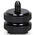 Miniatyrbild 2 av 5: Kamerablixtfäste till 1/4-tums 20 stativskruvadapter, blixtfäste för DSLR-kamerarigg (4-pack)