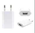 3-pack laddare kompatibel med iPhone / Samsung 5V / 1A och andra Vit