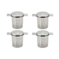 Miniatyrbillede 1 af 5: 4 stk. Løse Blade Te Filter, Rustfrit Stål Te Kurv Filter Te Si Strainer Steeper til Hængning på
