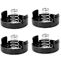 Miniatyrbillede 1 af 5: 4 stk. 682378-02 Spoleskjulkapsel med Glc12 Gl250 Gl310 Gl360 Strimmer Udskiftning