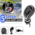 Miniatyrbillede 2 af 5: 5 Trins MT Gear Knob Hoved Gearstang Stick til Opel a J Mokka Corsa 1.6T