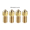 Miniatyrbillede 3 af 5: Ultimaker 3 3D-printer Messingdyse Udskiftning 0,4 mm Til Ultimaker 3 UM3 4 stk.