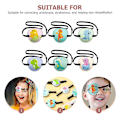 Miniatyrbillede 4 af 5: 6 stk. Øjenlappe Lazy Eye Lysblokerende Øjenlapper Lazy Eye Pads Øjenlapper Børn Ikke-vævet Øjenlappe