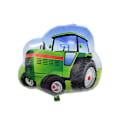 Miniatyrbild 2 av 4: Traktor födelsedagsdekoration för pojkar - Gröna folieballongdekorationer [xh]  xi