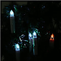 Miniatyrbillede 2 af 5: Enkelt varm hvid LED julelys (10 solgt)