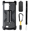 Miniatyrbilde 1 av 4: For Ulefone Power Armor 13 Ulefone Multifunksjonelt TPU + PC Beskyttelsesdeksel med Klips og Karabinkrok For Ulefone Armor 13
