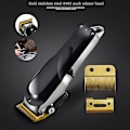 Miniatyrbillede 3 af 5: Wahl Magic Clip Ledning & Ledningsfri Udskiftningsblad + Klippeblad (Stål Klinge) - Guld