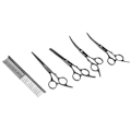 Miniatyrbillede 5 af 5: Pet Grooming Scissors Kit 7 stk - Klipning tyndere hårklippningsværktøjer til hund- og kattefrisører