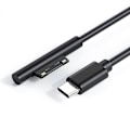 Miniatyrbilde 2 av 5: USB-C Strømforsyning Lader Adapter Lading Kabelledning For Surface Pro 7/6/54/3