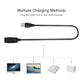 Miniatyrbilde 3 av 5: Smartklokke Klipplader USB Ladingkabel For Garmin Forerunner 35 735xt 235 630 Klokker