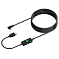 Miniatyrbillede 4 af 5: 16FT Steam Stable Link Kabel med Opladningsport Kompatibel med Meta Quest Pro Ny