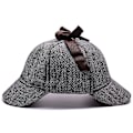 Miniatyrbild 3 av 4: 1 st Sherlock Holmes Detektiv Baskerhatt Unisex Cosplay Tillbehör