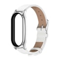 Miniatyrbild 2 av 3: För Xiaomi Mi Band 7 / 7 NFC MIJOBS Plus Metallskal Mikrofiberläder Klockarmband