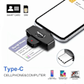 Pikkukuva 3 / 5: Älykäs CAC-kortinlukija Type-C pankkiverolausunto SIM-kortti/ IC-kortti ID-kortinlukija Android-puhelimille/ MacBook Pro