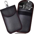 Faraday nyckelbricka skydd (2-pack) Faraday väskor bilnyckel signal blockin