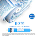 Miniatyrbillede 3 af 5: 2 stk Ulp1812-50 bostadsvattenfilter 50 membran NSF til omvendt osmose system