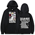 Miniatyrbild 1 av 2: Unisex Taylor Swift The Eras Tour Hoodies Huvtröja Pullover Toppar Casual Blusar M