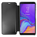 Miniatyrbild 5 av 5: Flip Case, Spegel Case för Galaxy A7 2018, Stående Fodral - Svart