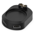 Pikkukuva 1 / 5: Garmin Forerunner 265/265S/965/Fenix 5/6/7 latausasema Type-C/Micro USB kaksoisportti
