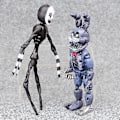 Miniatyrbild 3 av 5: 6 st/set Pvc Five Nights At Freddy's Actionfigur Fnaf Bonnie Foxy Freddy Fazbear