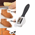 Miniatyrbillede 1 af 2: Suede Sko Rengøringskit. Suede Børste Suede Viskelæder Til Sko Støvler. Ny Suede Nubuck Tørrensning Essentiel Kit Til Nappede Læderjakker, Jakker,