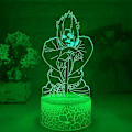 Miniatyrbillede 4 af 5: SCSYV 3D Natlys 3D Lampe Anime Sasuke Lys til Soveværelses Dekoration Børn Børn Fødselsdagsgaver Sasuke Lampe Lys