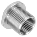 Miniatyrbilde 2 av 5: Drivstoff Filter Adapter Rustfritt Stål Gjenget Kobling 1/2-28 Til 5/8-24 Universal Tilpasning