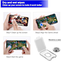 Miniatyrbillede 3 af 5: Joystick til mobiltelefon spilcontroller gave mobiltelefon spil joystick spil kontrol 2pak