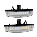 Pikkukuva 2 / 4: 2 kpl Auton LED Rekisterikilven Valot 12V SMD Rekisterikilven Lamppu Sopii TOYOTA Camry Ls430