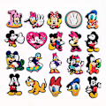 Pikkukuva 1 / 5: 20 kpl Mickey Minnie Donald Duck -kenkäkoristeita, Croc-kenkien koristeita lapsille pojille ja tytöille