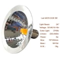 Miniatyrbillede 3 af 5: 2X Led Ar70 Reflektorlys 3w 12v Ba15d 2700K Spotlys 25w Halogen p20241126203