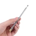 Miniatyrbillede 1 af 5: 1 stk 37 cm 5-sektion Teleskopisk Antenne i Rustfrit Stål til AM FM Radio Universal Hfmqv