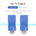 Pikkukuva 3 / 5: RJ45-verkon laajennuslähetin-vastaanotin Tx Rx Cat5E Cat6 Ethernet-kaapeli V1.4 3