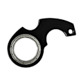 Miniatyrbillede 4 af 5: Nøglering Spinner, Spinner Nøglering, Nøglering, Nøglering, Bærbar Nøglering Sort