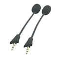 Miniatyrbillede 5 af 5: 120mm Bøjbar Mikrofon Til Ath-gdl3 Ath-gl3 Gaming Hovedtelefoner Udskiftning