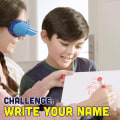 Miniatyrbild 3 av 5: Upside Down Challenge-spel för barn och familj, Upside Down Goggles Glasses Brädspel