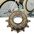 Miniatyrbillede 3 af 5: Sinknap 12t Pålidelig Frihjul Enkel Installation Ikke Let At Deformere Lang Levetid Nyttig Mini Svinghjul Til Cykel