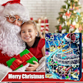 Pikkukuva 5 / 5: Joulukuun 2024 Stitch-hahmojen adventtikalenteri, joulukuun 24 päivän laskurikalenterit, 24 söpöä piirrettyä Stitch-hahmoa sokkokotelolahjoina -NMAOV